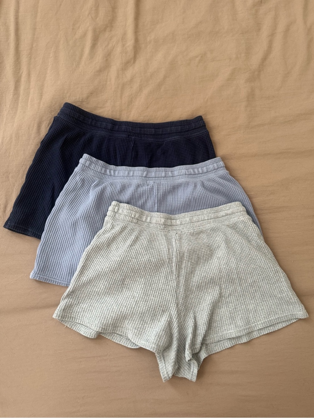 OFFLINE By Aerie Wow! Waffle High Waisted Shorts - Picture 2 of 3